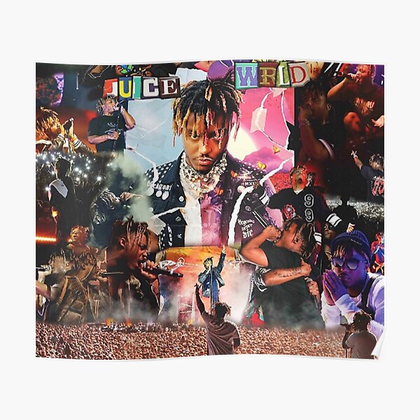 JUICE WRLD poster art  Poster for Sale by christabear