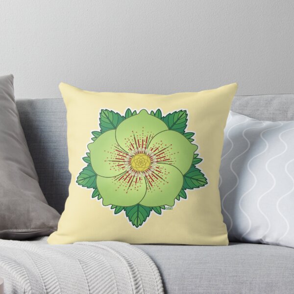 Item preview, Green Lenten Rose Flower Design designed and sold by ChewyEnnui.