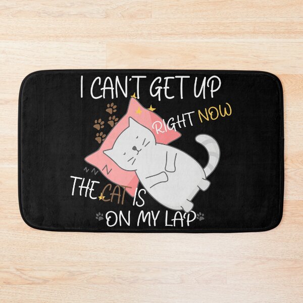 Item preview, I cant get up right now the cat is on my lap designed and sold by saidox.