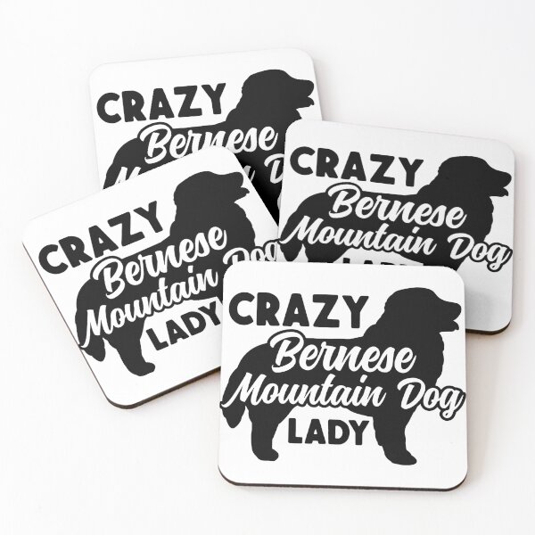 Item preview, Crazy Bernese Mountain Dog Lady  designed and sold by beastieboutique.