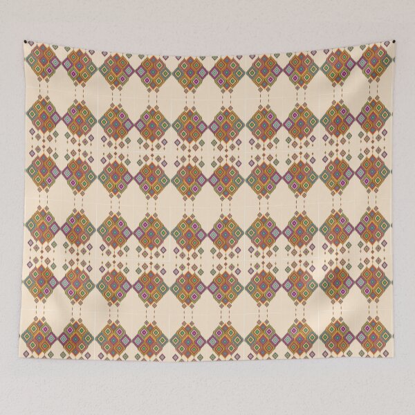 Item preview, Tribal ikat style chandelier. designed and sold by Muemai88.