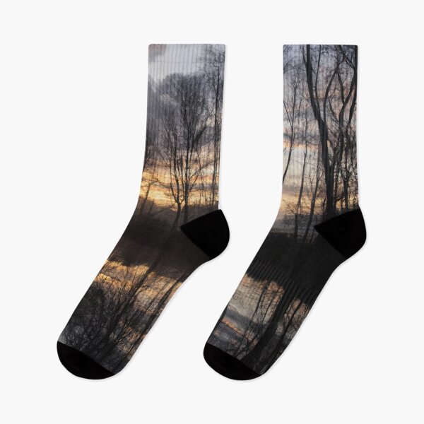 Item preview, Evening Walk Sunset designed and sold by kinyuaj.