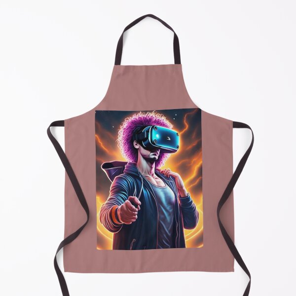 Item preview, A cool geeky gamer boy in a virtual reality game designed and sold by travidbrown.
