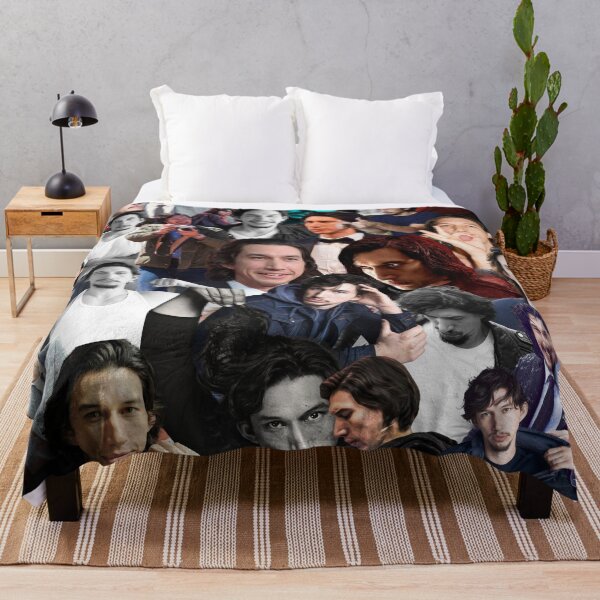 Vista previa del artículo con la obra «Collage abstracto de Adam Driver», diseñado y vendido por CollageHeaven.