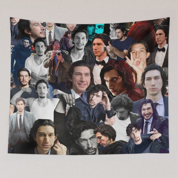 Item preview, Adam Driver Abstract Collage designed and sold by CollageHeaven.