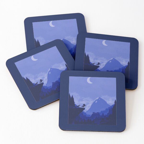 Item preview, Horses and landscapes at night designed and sold by solechto.
