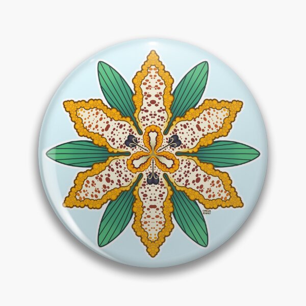Item preview, Starfish Lily Flower Design designed and sold by ChewyEnnui.