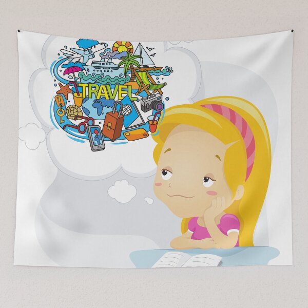 Item preview, looking forward to vacation for traveling designed and sold by FraditaYasmin.