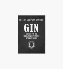 Gin Distilled For The Eradication of Sadness Art Board