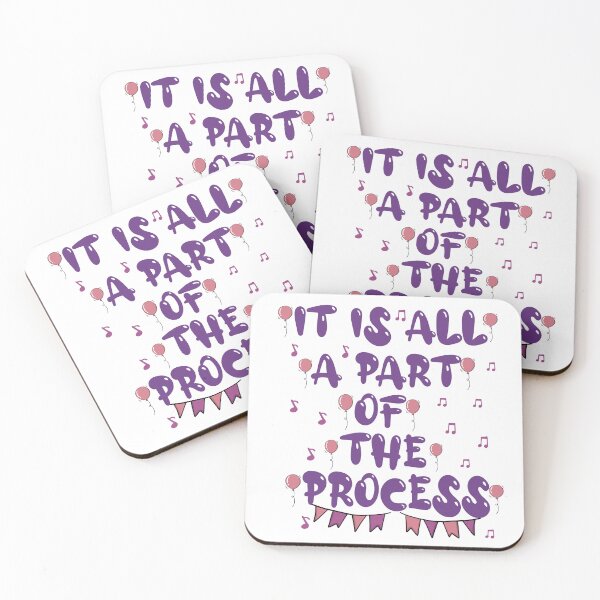 Item preview, It is All a Part of the Process Funny Inspirational Motivational Quote Positive  Mental Health designed and sold by RAYOMI24.