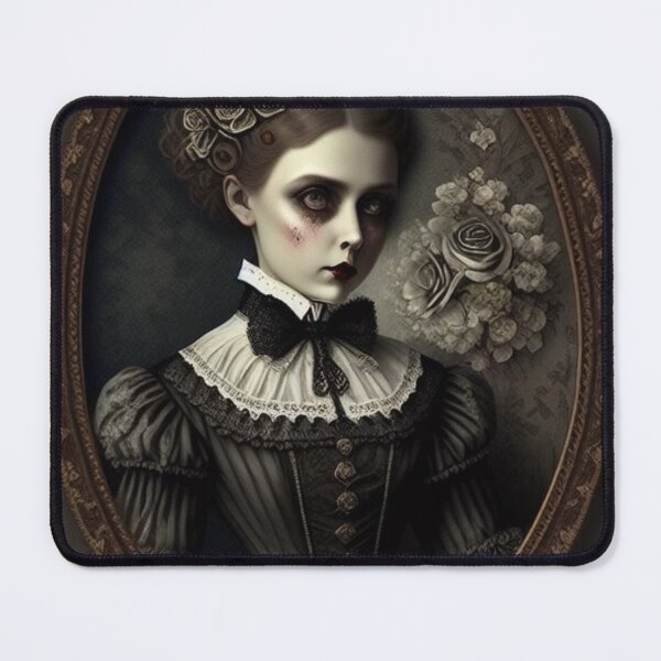 Item preview, Victorian Mourning Portrait designed and sold by BiancaDPetals.