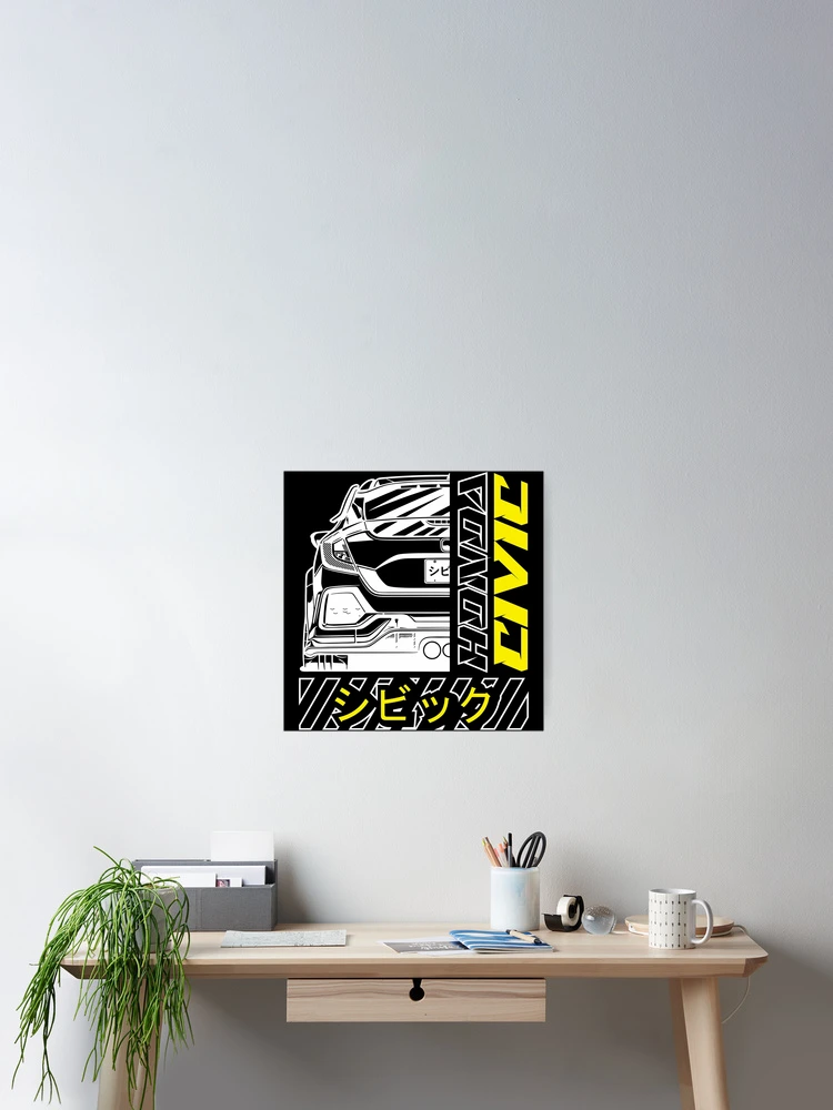 Thumbnail 2 of 3, Poster, CIVIC TYPE R designed and sold by infinityind.