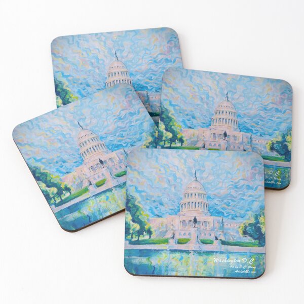 Item preview, Washington D.C. Art designed and sold by Penny Wang.