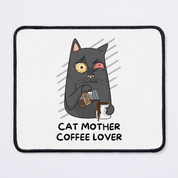 Item preview, Cat Mother Coffee Lover Funny designed and sold by Shop801.