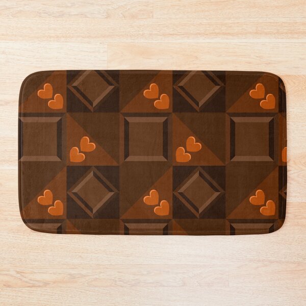 Item preview, chocolate check print designed and sold by Chaotic Homewares.