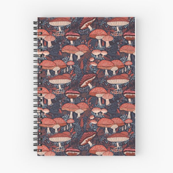 Item preview, Botanical print - red mushroom patch designed and sold by digiworx.