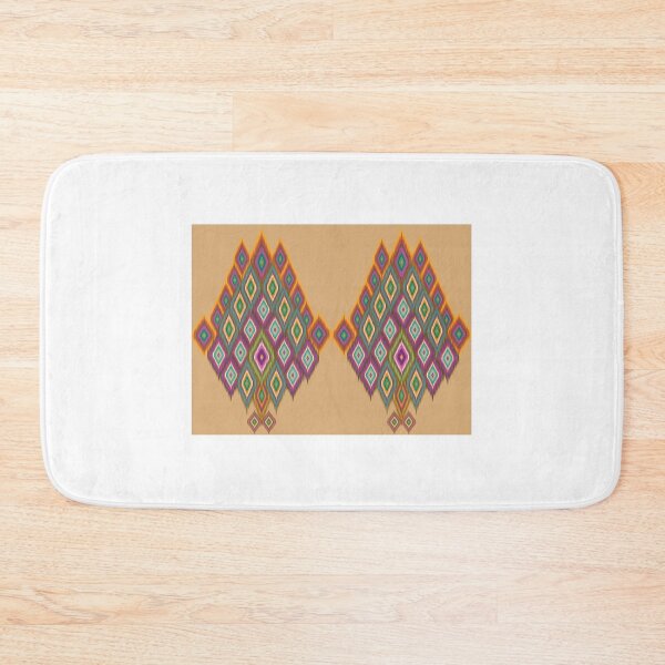 Item preview, Peacock ikat style designed and sold by Muemai88.