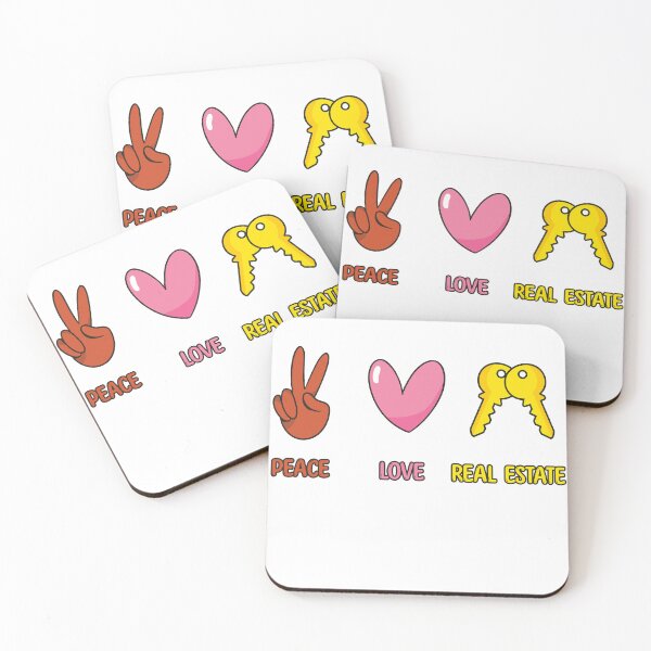 Item preview, Peace Love Real Estate  designed and sold by jie lin.
