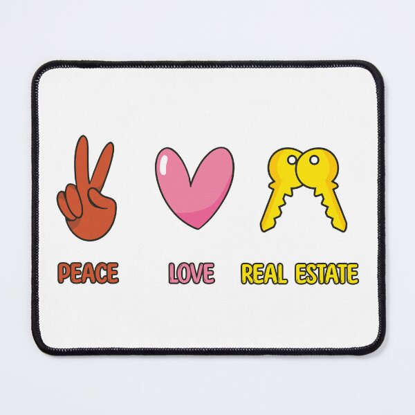Item preview, Peace Love Real Estate  designed and sold by jie lin.