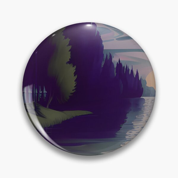 Item preview, The Sunset on the Violet River designed and sold by NanaB-Art.