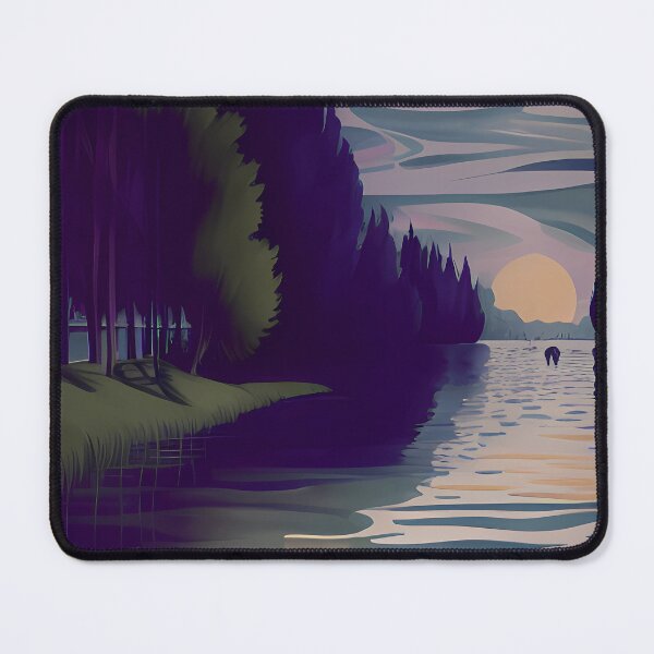 Item preview, The Sunset on the Violet River designed and sold by NanaB-Art.