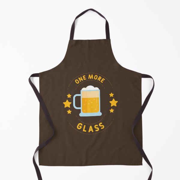 Item preview, One more glass beer alcohol logo text | Morcaworks designed and sold by Morcawork.