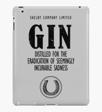 Gin Distilled For The Eradication of Sadness iPad Case/Skin