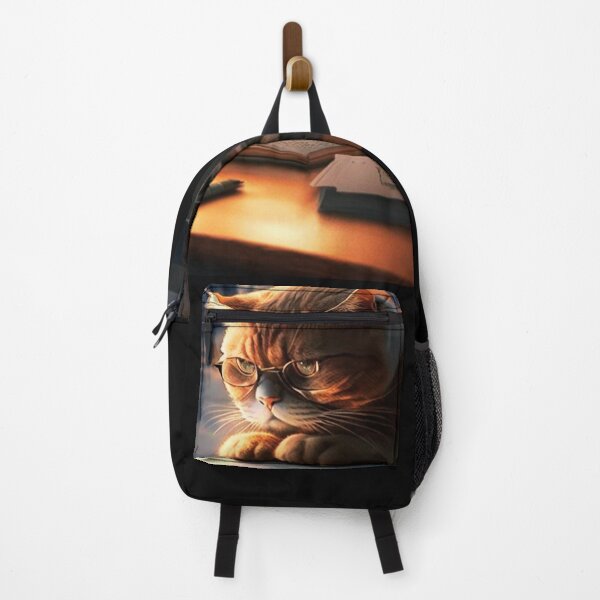 Item preview, Cute red cat with glasses, Kitty, Awsome Grafik designed and sold by Captain Tooth.