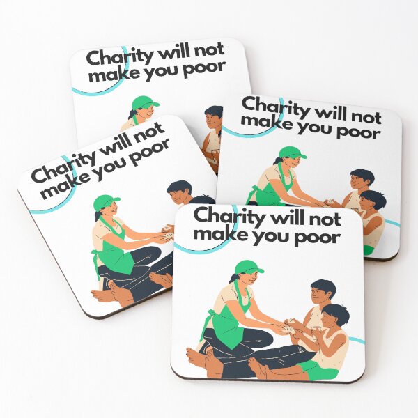 Item preview, Charity will not make you poor designed and sold by FraditaYasmin.