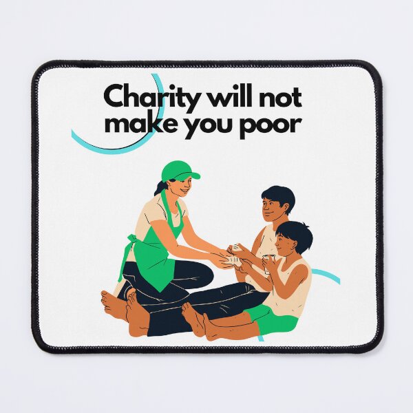 Item preview, Charity will not make you poor designed and sold by FraditaYasmin.