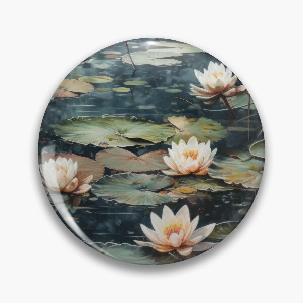 Item preview, The Murky Depths of Lotus Lake designed and sold by Crystal Heaven.