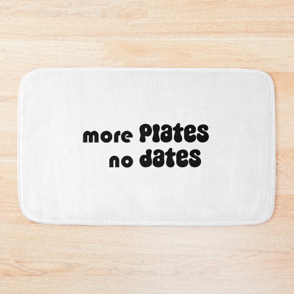 Item preview, more plates no dates, minimal, only text designed and sold by EmeraldeaArt.
