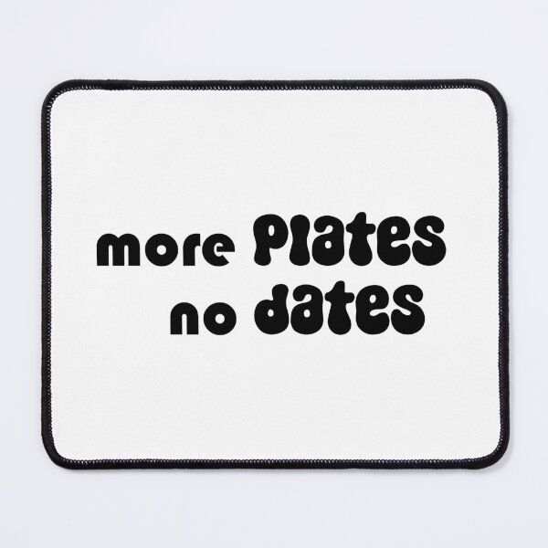 Item preview, more plates no dates, minimal, only text designed and sold by EmeraldeaArt.