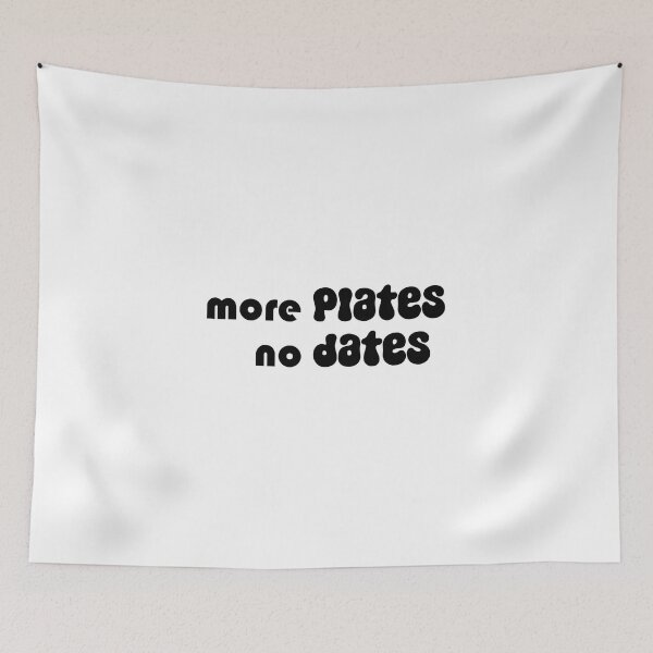 Item preview, more plates no dates, minimal, only text designed and sold by EmeraldeaArt.