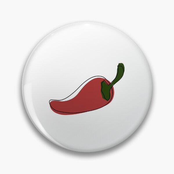 Aperçu de l'œuvre Papier jalapeno rouge minimaliste créée et vendue par anycolorart.