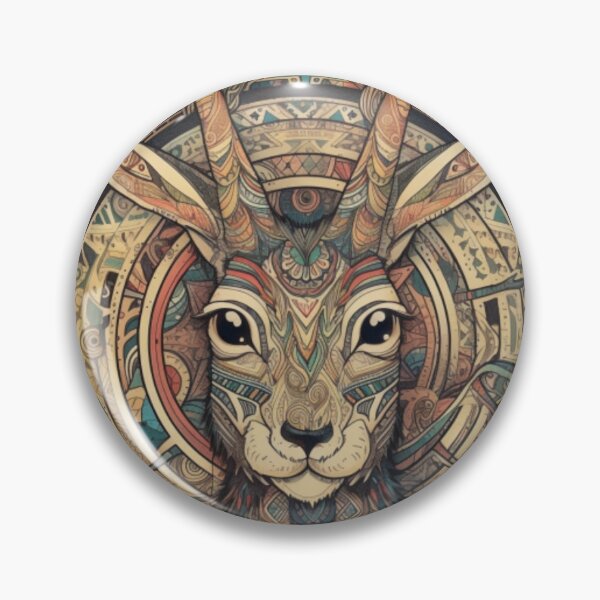 Item preview, Psychedelic Jackalope D1 designed and sold by gorakgorak.