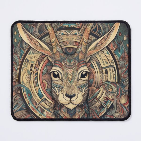 Item preview, Psychedelic Jackalope D1 designed and sold by gorakgorak.