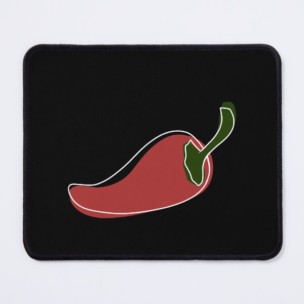 Item preview, Minimalist red jalapeno paper designed and sold by anycolorart.