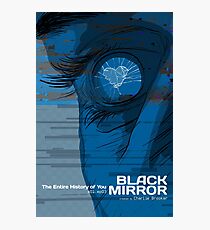 Black Mirror S01E03 - Entire History of You Photographic Print