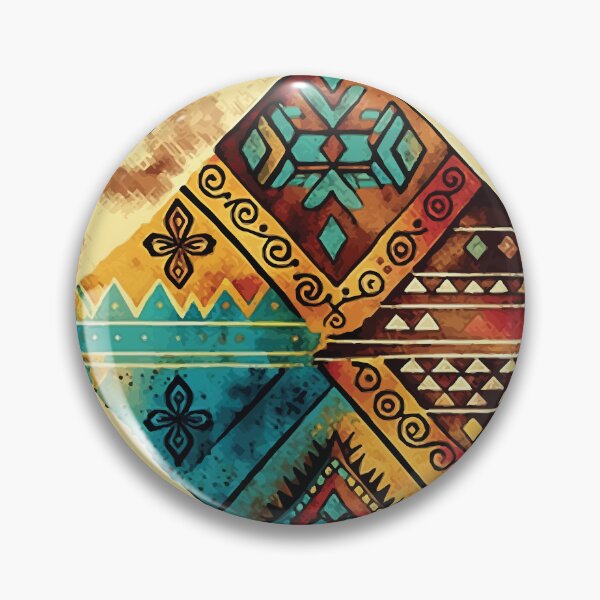 Aperçu de l'œuvre Un design bohème aztèque du sud-ouest - Motifs Boho Chic créée et vendue par GVRDesign.
