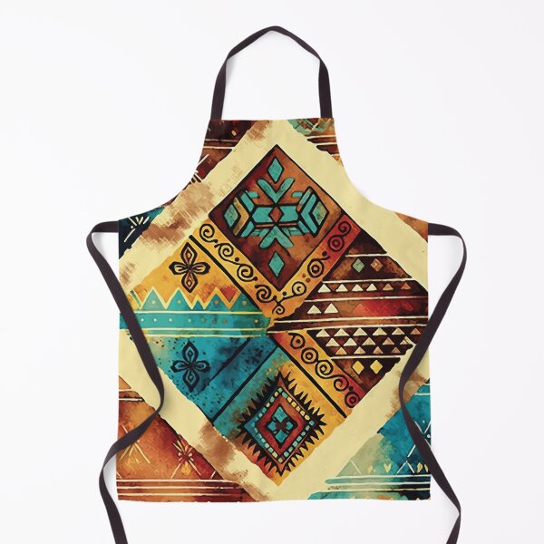 Aperçu de l'œuvre Un design bohème aztèque du sud-ouest - Motifs Boho Chic créée et vendue par GVRDesign.