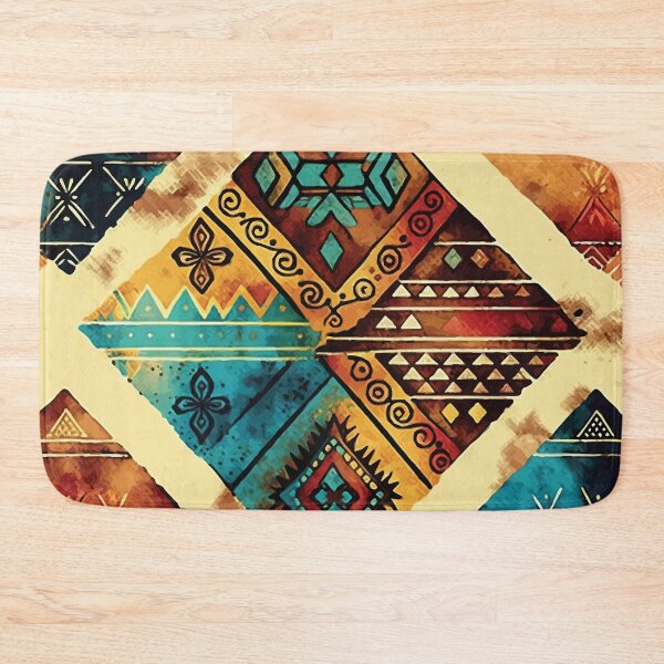 Aperçu de l'œuvre Un design bohème aztèque du sud-ouest - Motifs Boho Chic créée et vendue par GVRDesign.