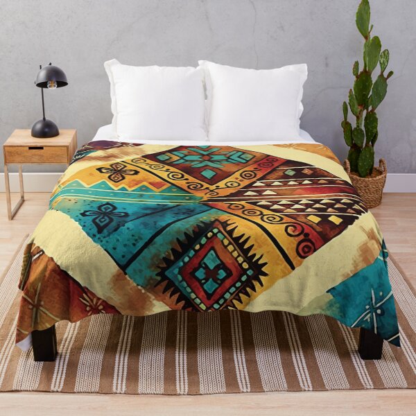 Item preview, A Southwestern Aztec Bohemian Design - Boho Chic Patterns designed and sold by GVRDesign.