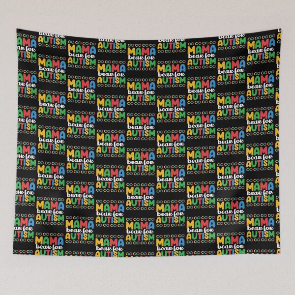 Item preview, Autism Awareness Neurodiversity Support Infinity Symbol Mom designed and sold by Crush Retro®.