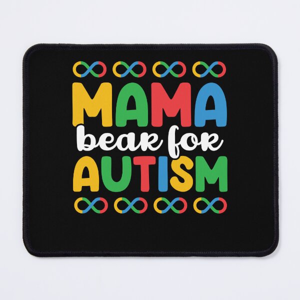 Item preview, Autism Awareness Neurodiversity Support Infinity Symbol Mom designed and sold by Crush Retro®.