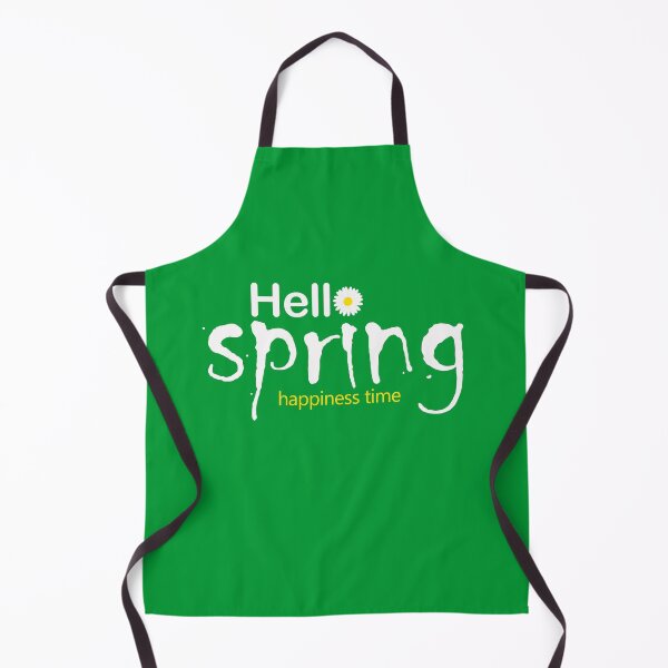 Item preview, Green hello spring happiness time  designed and sold by Bizish.