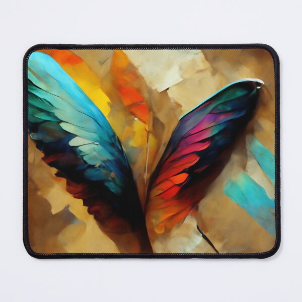 Item preview, Colorful artistic wings pattern designed and sold by MabelGtz.
