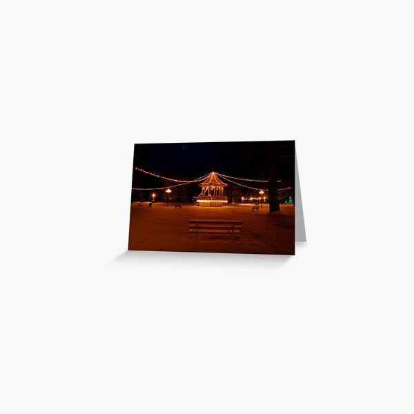 Silent Night Greeting Card