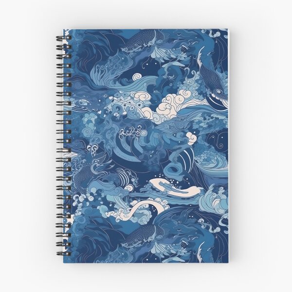 Artikelvorschau, Wasser-Element-Muster entworfen und verkauft von RooArtistry.