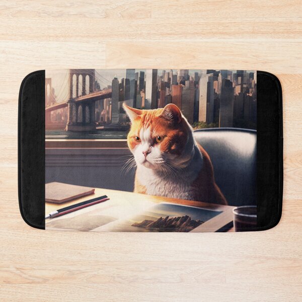 Item preview, Cute red cat in the New York, Kitty, Awsome Grafik designed and sold by Captain Tooth.